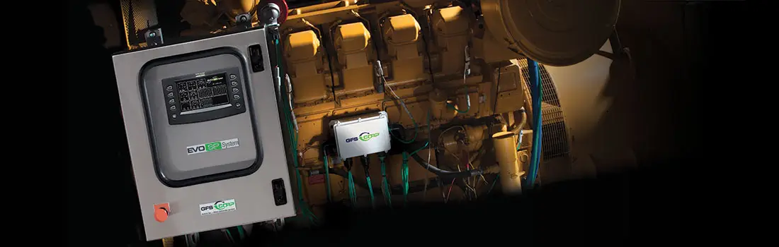 EVO SP System installed on a generator