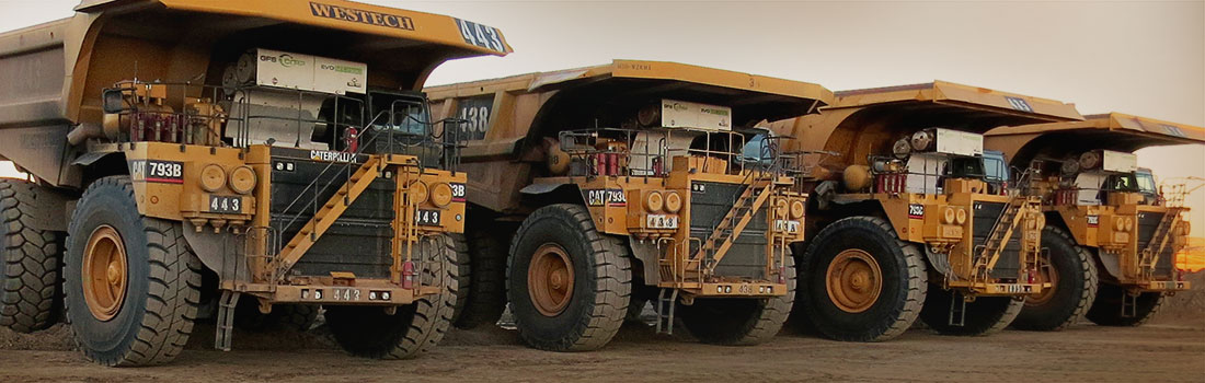 The EVO-MT 7930 System installed on a Caterpillar 793B mine haul truck